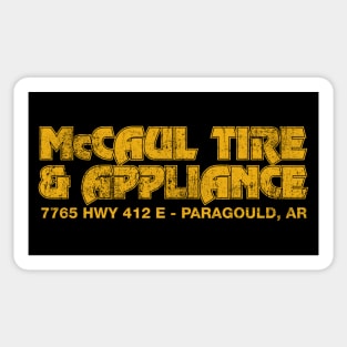 McCaul Tire & Appliance Sticker
